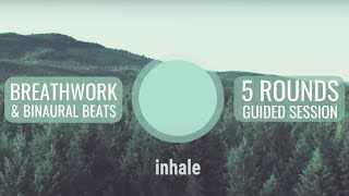 ADVANCED BREATHWORK WITH MUSIC 5 rounds [upl. by Cirdahc]