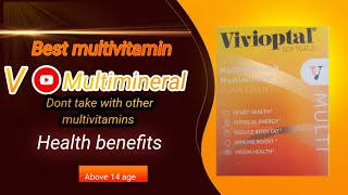 VIVIOPTAL multivitamins in UrduDoseBENEFITSheart Healthreduce body fats Subscribe my chanel [upl. by Nathanael]