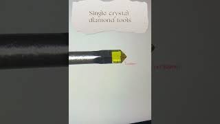 Single Crystal Cutting Tools [upl. by Jacey]