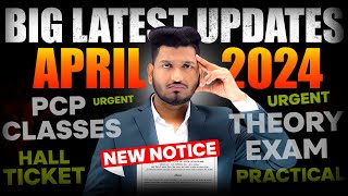 DONT IGNORE Nios Big Latest Updates April Exam 2024 Theory PaperPractical PCP Hall Ticket TMA [upl. by Cleopatre]