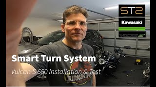 Vulcan S 650  Smart Turn System Install  Test Ride [upl. by Monetta]