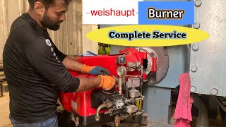 Weishaup Burner A To Z service  Problem Resolved  Related To hvac in Urdu [upl. by Ahsena]