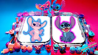 Mezclando Stitch VS Angel en Slime  Supermanualidades [upl. by Paulsen945]