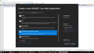 Create ASPnet core Web application in visual studio 2019 for beginners part 1 [upl. by Chery]