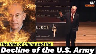 John J Mearsheimer Land Power The Decline of the US Army and the Rise of China [upl. by Nerrawed]