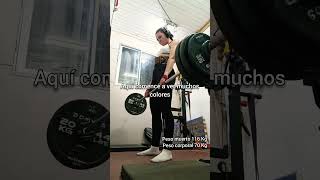 Luego de fallar 135 Kgpesas muscle motivation deadlift entrenamientoconpesas gymgirl gym [upl. by Eessac]