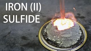 Making Iron II Sulfide [upl. by Ashien]