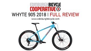 Whyte 905 2018 Full Review  Edinburgh Bicycle Cooperative [upl. by Cadmann]