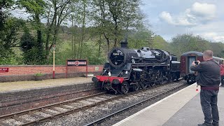 Churnet valley railway may steam gala [upl. by Wehtam513]