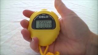 Oslo M427 Stopwatch [upl. by Naples]