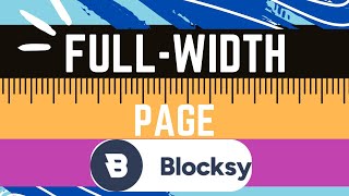 Make a page fullwidth in Blocksy [upl. by Wadesworth]