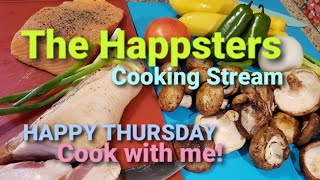 Live  Cooking Stream  Happy Eating The Happsters [upl. by Sigismundo]