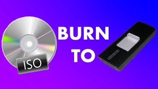 How to Burn an ISO File to a USB FLASH DRIVE [upl. by Blasius]