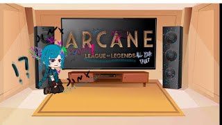 Arcane React To Jinx Preview  Legacy of Legends Jinx  kinda and kinda not og [upl. by Devitt]