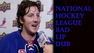 Bad Lip Dub  NHL Hockey Players [upl. by Lune]