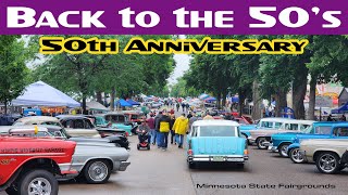 Back to the 50s 2024 Minnesota State Fair 50th anniversary [upl. by Retsevlys34]