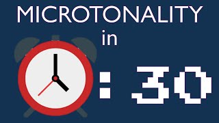 Microtonality explained in under 30 seconds [upl. by Alrahc]