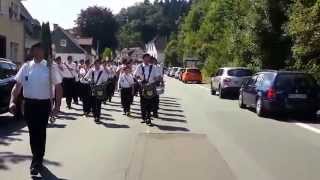 Spielmannszug Biekhofen auf dem Schützenfest Listerscheid 2013 [upl. by Brodench812]