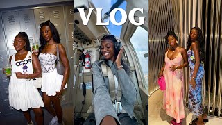 dinner dates influencer events amp helicopter rides  WEEKLY VLOG ♡ [upl. by Nevar]