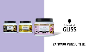 Nove Schwarzkopf Gliss maske za 100 snažniju kosu [upl. by Eramat]