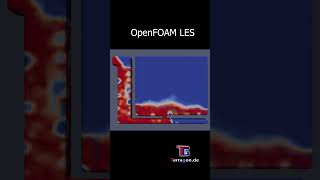 OpenFOAM CFD Simulation Airlock Water  fluiddynamics fluidmechanics [upl. by Wolfy]