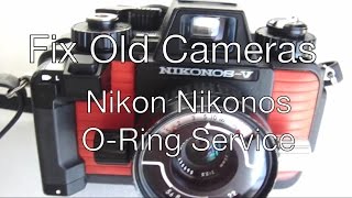 Fix Old Cameras Nikonos ORing Maintenance [upl. by Hilbert130]