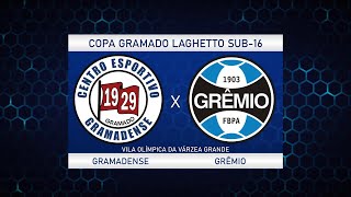 Gramadense x Grêmio  3ª Copa Gramado Laghetto Sub16 [upl. by Tyrrell166]