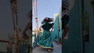 Nagada dance by Indu indu dance Navratri viral Maadurga trending greentheme viralvideo fyp [upl. by Ettenawtna588]