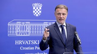 Jandroković o terminu predsjedničkih izbora [upl. by Rettke]