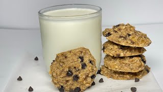 Banana Oatmeal Cookies Recipe  Healthy Vegan and GlutenFree  No Flour No Butter No Problem [upl. by Aysahc]