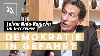 Demokratie in Gefahr Prof Julian NidaRümelin im Interview  Säulen der Demokratie Ausgabe 1 [upl. by Strickman706]