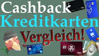 Die beste Cashbackkarte Der große Vergleich Cashback Kreditkarten [upl. by Rettke]