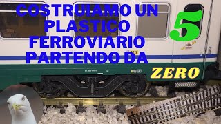 Costruiamo un plastico ferroviario partendo da zero  parte 5 posa binari e massicciata sugli scambi [upl. by Lacym201]