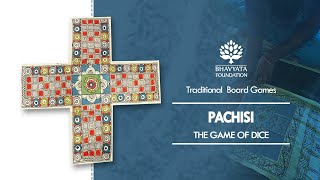 Pachisi The Game of Dice Indian Traditional Board Game [upl. by Devi]