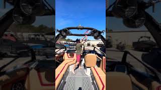 How to deploy and stow your Tigé Boats Bimini top Alpha E2 Tower Texas Tigé Marine [upl. by Mosley]