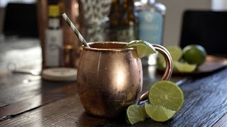 How To Quick and Easy Moscow Mule Recipe  Sinkology [upl. by Lerrad]