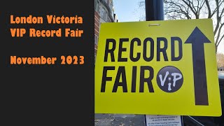 London Victoria VIP Record Fair  November 2023  Footage  Finds [upl. by Fauver602]