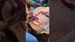 Super smooth beef cutting skill  Original deshi ox beef cutting [upl. by Heddie]