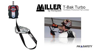 Tie Back Personal Fall Limiter Miller TBAK Turbo [upl. by Ahseki632]