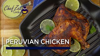 Peruvian Chicken  Oven Baked Chicken Recipe  Chef Zee Cooks [upl. by Aden425]