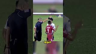 Aksi Protes Pemain Kepada Wasit Dalam Sepak Bola sepakbola football [upl. by Kippar]