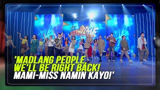 Well be right back hosts of Showtime assure madlang people  ABSCBN News [upl. by Brenan501]