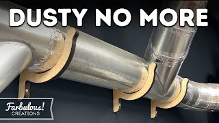 9 Tips amp Tricks for Installing Dust Collection Ductwork [upl. by Monda]