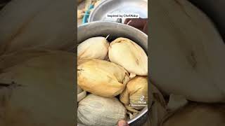 Best millet Kenkey ever delicious ghanianfood youtubeshorts shorts food cooking recipe [upl. by Giesecke]