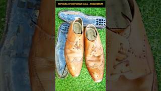 HUSH PUPPIES LEATHER SHOES SOLE REPLACEMENT WORK FROM SHIVARAJ FOOTWEAR JUBILEE HILLS HYD hushpuppi [upl. by Loren]