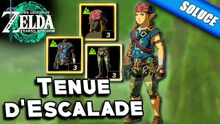 Tenue dEscalade  Emplacement  Zelda Tears Of The Kingdom [upl. by Aissyla]