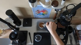 How To Make Coffee Today Flair 58 LE  Lagom Mini  Getting there  ASMR Vlog 328 [upl. by Scheider417]