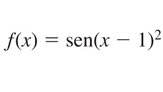 Derivadas de Funciones Trigonométricas fx  sen x12 [upl. by Edmonda]