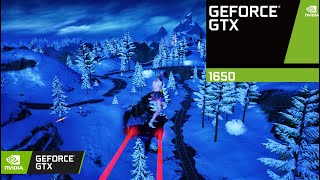 Fortnite on GTX 1650 4GB Performance Mode 1000 FPS Lowest Settings [upl. by Ronaele47]