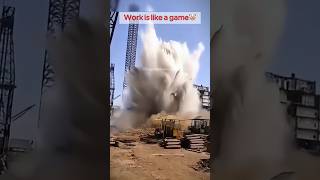 Work is like a game🤡 adamrose funny constructioncomedy construction [upl. by Elinad203]